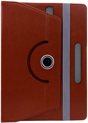 Fastway Book Cover for Intex I-Buddy IN-7DD01 Tablet Rotating Case