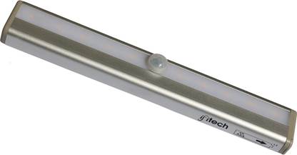IFITech 10 LED Stick Light-Rev2, Battery Powered Portable Motion Sensor LED Light with Magnetic Strip Stick-on Anywhere Track Light Ceiling Lamp