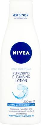 NIVEA Refreshing Cleansing Milk Lotion-200Ml Face Wash