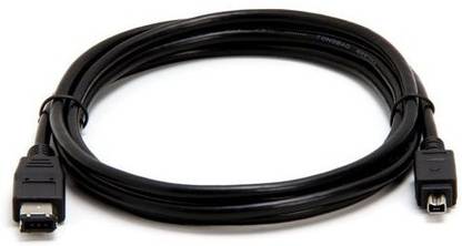 फॉक्स मिक्रो 1.5 Meter Usb To Ieee 1394 Firewire 4-Pin Data Cable 6Ft (Color May Very ) वीडियो केबल