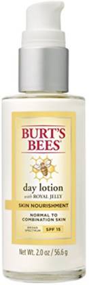 Burt's Bees Skin Nourishment Day Lotion with SPF 15, 2 Ounces