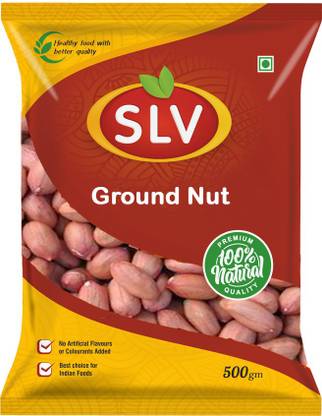 slv food products Brown Peanut (Whole)