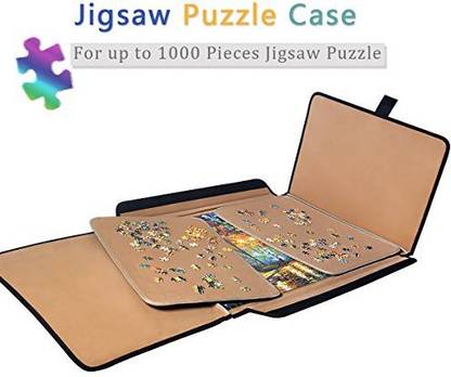 Ingooood Jigsaw Puzzle Case Puzzle Board- Easy Move Storage Jigsaw Puzzle Mat Work Separate Puzzle Board For Up To 1,000 Pieces Durable J