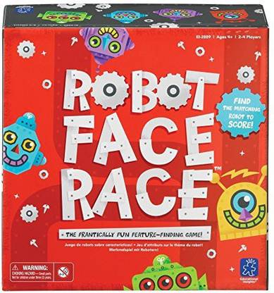 Educational Insights Robot Face Race