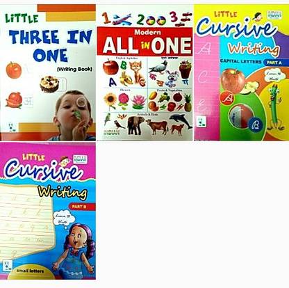 Read And Writting Book (Set Of 4read & Write Book)