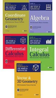 Arihant Mathematics Jee Main & Advanced (5 Book Set) Coordinate Geometry,vector & 3d Geometry,integral Calculas,algebra,differential Calculus