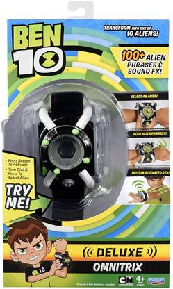 Playmates Ben 10 Omnitrix Role Play Watch for Kids (Multicolour)