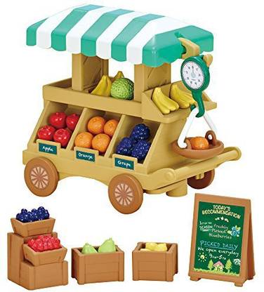 Calico Critters Fruit Wagon