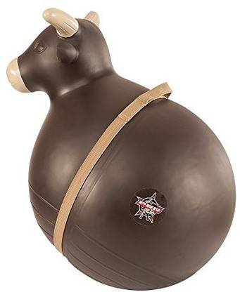 Big Country Toys Pbr Bouncy Bull - Kids Hopper Toys - Inflatable Riding Ball Handle - Bucking Bull Hopper Toy