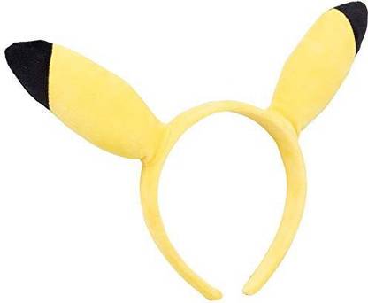 Pokmon Pikachu Plush Headband - Pikachu Ears For Dress Up, Halloween And More - One Size Fits All