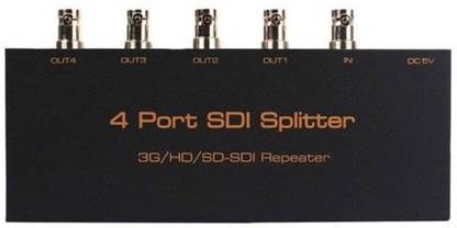 APLINK Splitter 1 Input 4 Output Audio Video Splitter 4 Way Sdi Splitter Support 1080 Media Streaming Device