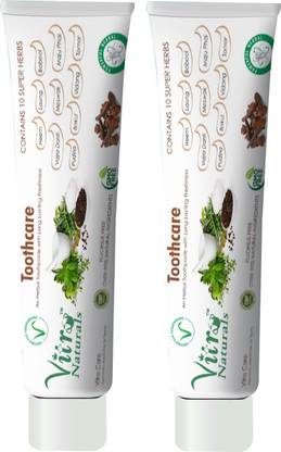 VITRO Toothcare 100 gm set of 2 Toothpaste