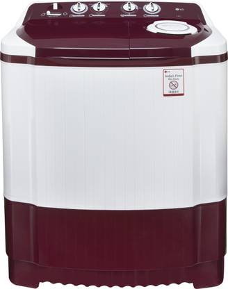 LG 7 kg Semi Automatic Top Load Washing Machine Maroon