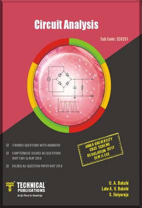 Circuit Analysis for AU ( ECE SEM-II CBCS SCHEME REGULATION-2017)