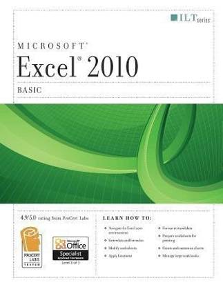 Microsoft Excel 2010 Basic  - Basic
