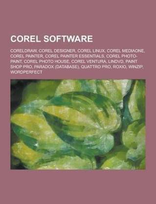 Corel Software  - CorelDRAW, Corel Designer, Corel Linux, Corel Mediaone, Corel Painter, Corel Painter Essentials, Corel PHOTO-PAINT, Co