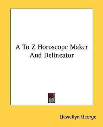 A To Z Horoscope Maker And Delineator