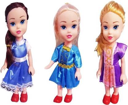 Charming treasures 3Girl Sisters - Random Colour Pack Of 3  (Multicolor)