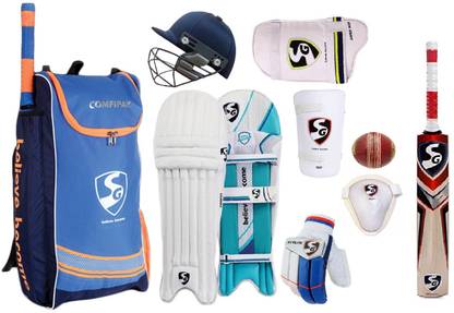 SG Comfipak Complete FULL SIZE Cricket Kit