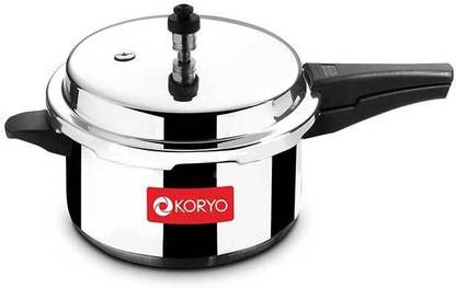 KORYO Aluminium 3 L Inner Lid Induction Bottom Pressure Cooker