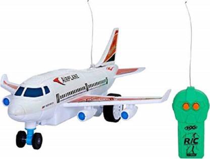 AS Collection Aeroplane with Remote Control (Not fly) White