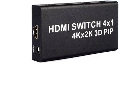 microware 4K 1080P 4x1 HDMI Switch 3D PIP Picture Division Multi Viewer Seamless Switcher With Remote Media Streaming Device