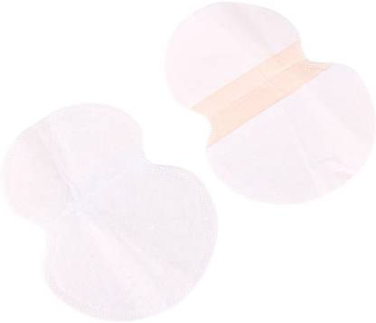 SBE 10 PCS Disposable Underarm Armpit Sweat Pads Stickers, Deodorant Absorbing Shield Guard (Antiperspirants Stickers, White) Sweat Pads