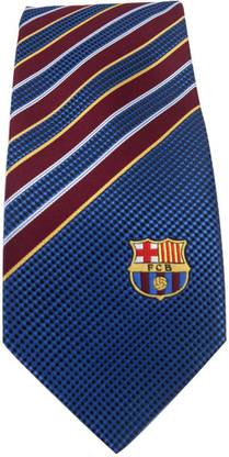 F.C. Barcelona Checkered Tie