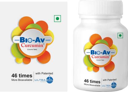 Bio-Av Curcumin 500 mg tablets for Immunity , Eye & Joint Health by OmniWellness