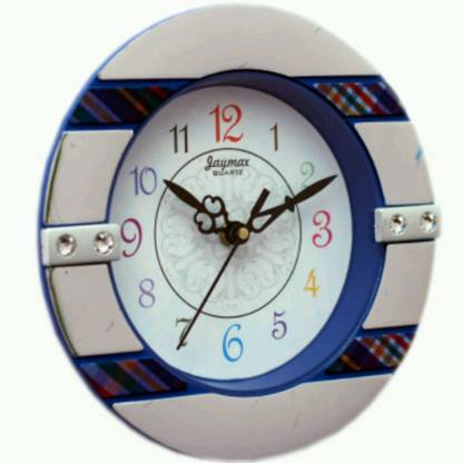 Jaymax Quartz Analog 21 cm X 21 cm Wall Clock