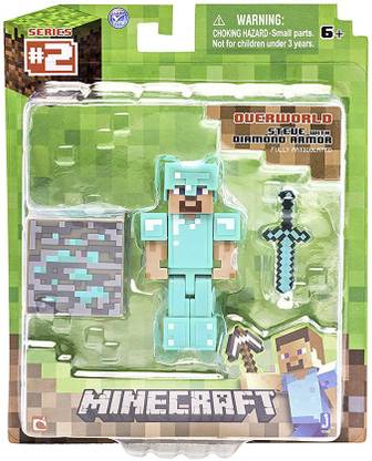Minecraft Diamond Steve Action Figure