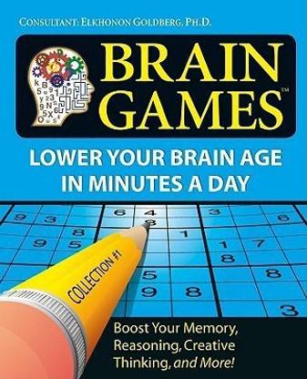 Brain Games #1: Lower Your Brain Age in Minutes a Day (Variety Puzzles)