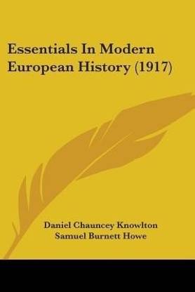 Essentials In Modern European History (1917)