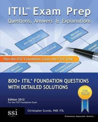 Itil V3 Exam Prep Questions, Answers, and Explanation: 800+ Itil Foundation Questions with Detailed Solutions  - 800+ Itil Foundation Questions with Detailed Solutions