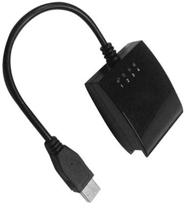 ZEEPEE PS2 CONTROLLER TO PLAYSTATION3 PS3 / PC USB DUALSHOCK CONVERTER ADAPTER (BLACK)  Gaming Accessory Kit