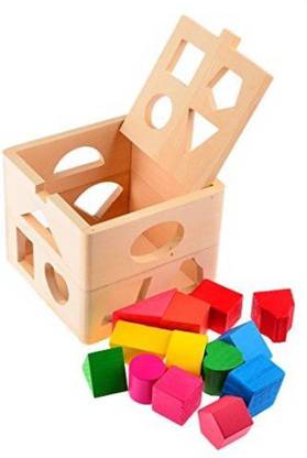 Vision Different Wooden shape Box multi Color by Sihi Creation