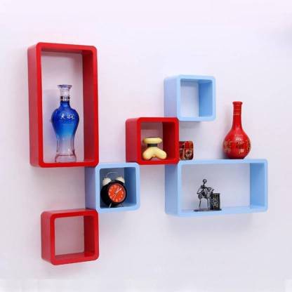 Aafiya handicrafts Af0436 MDF (Medium Density Fiber) Wall Shelf