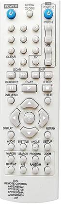 LipiWorld L37 4 in 1 DVD Player Remote Compatible(AKB33659502 6711R1P070B 6711R1P089A AKB33659510) for  DVD LG Remote Controller