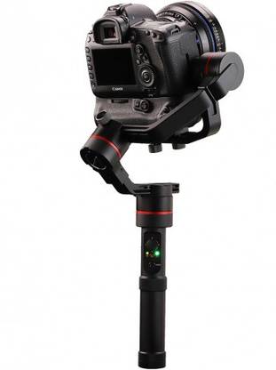 ACCSOON A1-S 3-Axis Handheld Gimbal Stabilizer for Cameras Loading 3.6KG Full Visual Without Cover Time Lapse Motion Control Function 15 Hours Runtime 3 Axis Gimbal for Camera