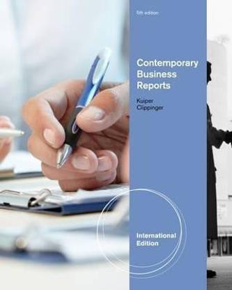 Contemporary Business Reports, International Edition