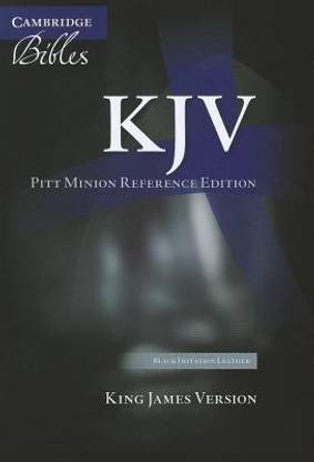 KJV Pitt Minion Reference Bible, Black Imitation Leather, KJ442:X