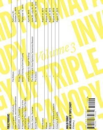 Invalid Format: An Anthology of Triple Canopy