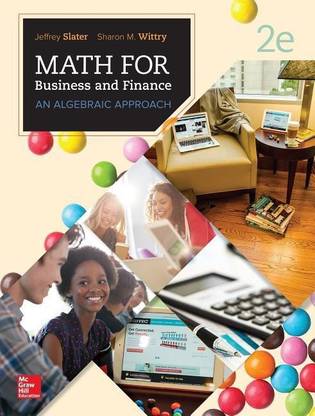 Loose Leaf for Math for Business and Finance