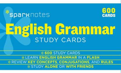 English Grammar SparkNotes Study Cards: Volume 6