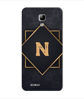 XPRINT Back Cover for Micromax Bolt Selfie Q424 - Alphabet N