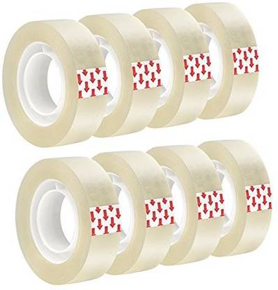 Bond Self Adhesive Regular BOPP Transparent Tape 3 Inch 65 Meter (Pack of 8) (Manual)