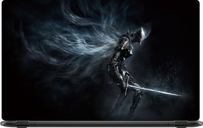Lapower Smoke Ninja Vinyl Laptop Skin Compatible for 15.6 inch
