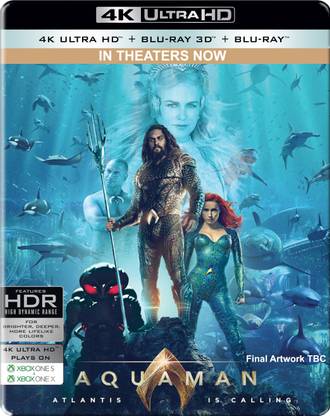 Aquaman (Steelbook) (4K UHD + Blu-ray 3D + Blu-ray)