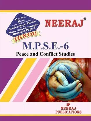 MPSE6 Peace And Conflict Studies | English Medium | Neeraj Publications Guide With Question Bank
