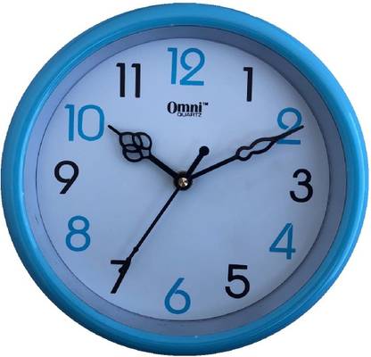 Omni Quartz Analog 18 cm X 18 cm Wall Clock